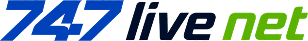 747 live net official logo